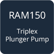 RAM150 - Triplex Plunger Pump